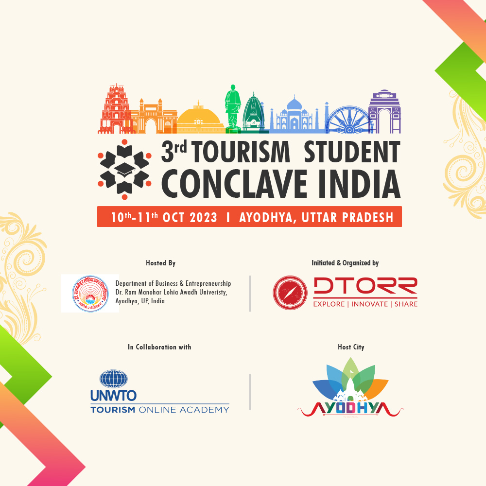 3rd Tourism Student Conclave India,  2023